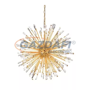 EGLO 39255 LED függeszték G4 21x1,2W arany/kristály Vivaldo