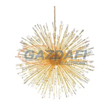 EGLO 39256 LED függeszték G4 32x1,2W arany/kristály Vivaldo