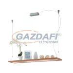 EGLO 39328 LED függeszték 28W tölgy/mnikkel Monroy