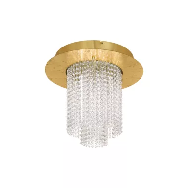 EGLO 39398 LED mennyezeti lámpa 10x4,3W arany/kristály Vilalones