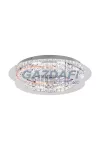 EGLO 39401 LED mennyezeti lámpa. 10x3, 15W króm/kristály Principe
