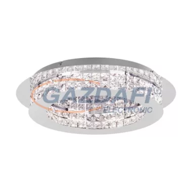 EGLO 39401 LED mennyezeti lámpa. 10x3, 15W króm/kristály Principe