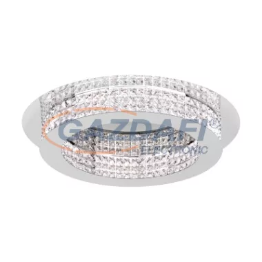 EGLO 39402 LED mennyezeti lámpa. 14x3, 15W króm/kristály Principe
