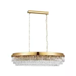   EGLO 39463 Függeszték E14 13x40W arany/kristály Valparaiso