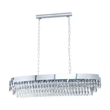   EGLO 39495 Függeszték E14 13x40W króm/kristály Valparaiso