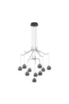 EGLO 39512 LED függeszték.10x3,3W fekete/opál Rovigana EGLO 39512 LED függeszték.10x3,3W fekete/opál Rovigana