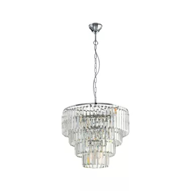 EGLO 39514 Függeszték.E14 7x40W króm/kristály Agrigento