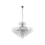 EGLO 39524 Függeszték.E14 9x25W króm/kristály Fenoullet