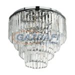   EGLO 39569 Mennyezeti lámpa E14 7x40W króm/kristály Agrigento