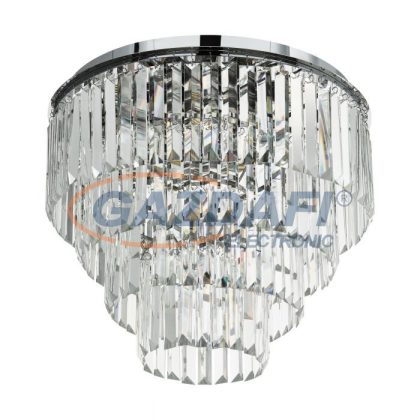   EGLO 39569 Mennyezeti lámpa E14 7x40W króm/kristály Agrigento
