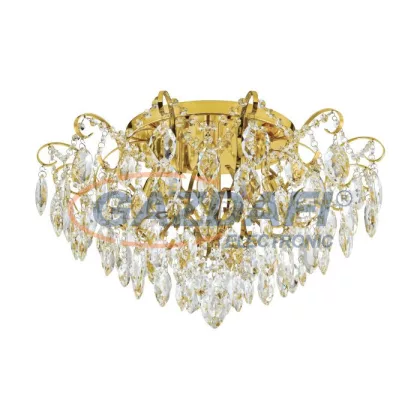   EGLO 39602 Mennyezeti lámpa E14 6x25W réz/kristály Fenoullet