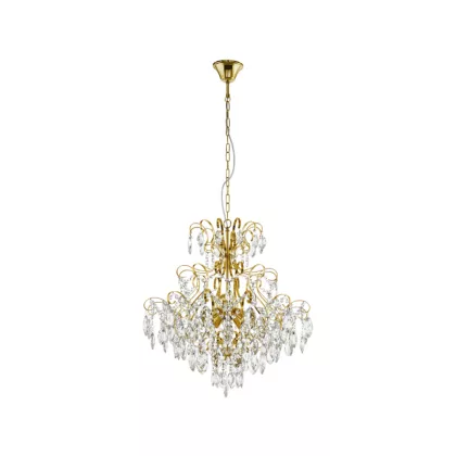 EGLO 39605 Függeszték E14 5x25W réz/kristály Fenoullet