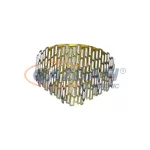   EGLO 39611 Mennyezeti lámpa E14 10x25W63cm réz/kristály Calmeilles