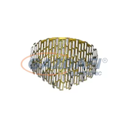   EGLO 39611 Mennyezeti lámpa E14 10x25W63cm réz/kristály Calmeilles