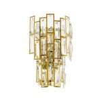 EGLO 39615 Fali E14 3x25W réz/kristály Calmeilles