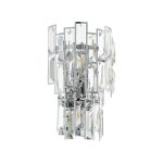 EGLO 39628 Fali E14 3x25W króm/kristály Calmeilles