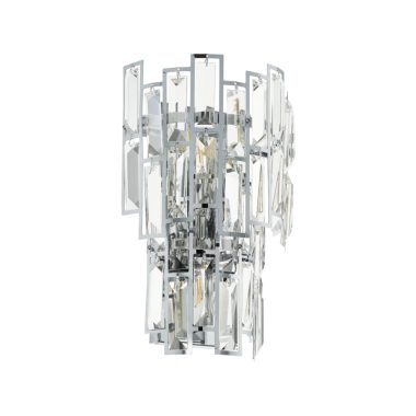 EGLO 39628 Fali E14 3x25W króm/kristály Calmeilles