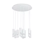 EGLO 39704 LED függeszték GU10 10x5W58cm fehérBernabeta