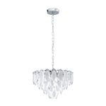 EGLO 39721 Függeszték E14 7x40W króm Carvario