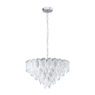 EGLO 39722 Függeszték E14 10x40W króm Carvario