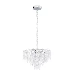 EGLO 39723 Függeszték E14 7x40W króm Carvario