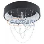  EGLO 39762 LED mennyezeti lámpa lámpa fekete/kristályBerlona