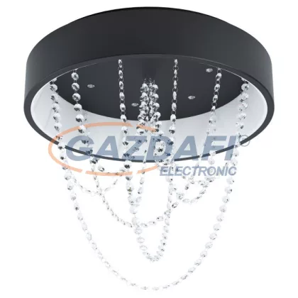   EGLO 39762 LED mennyezeti lámpa lámpa fekete/kristályBerlona