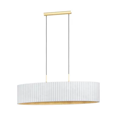 EGLO 39764 Függeszték.E27 2x40Wfehér/csiszréz Tamaresco