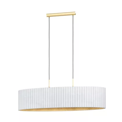 EGLO 39764 Függeszték.E27 2x40Wfehér/csiszréz Tamaresco