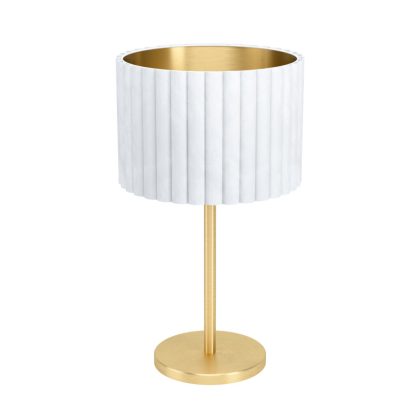 EGLO 39766 Asztali E27 1x40Wfehér/csiszoltrézTamaresco