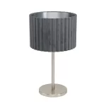 EGLO 39775 Asztali E27 1x40Wmnikk/szürkeTamaresco