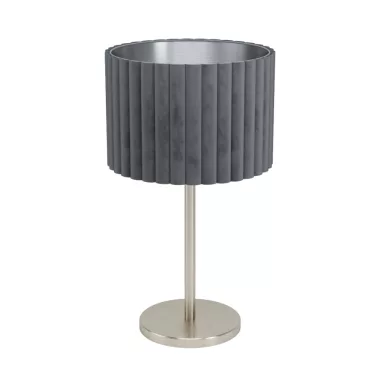 EGLO 39775 Asztali E27 1x40Wmnikk/szürkeTamaresco