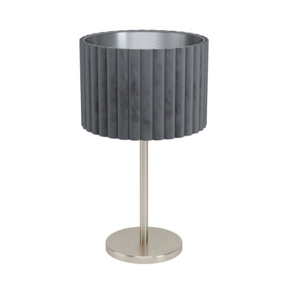 EGLO 39775 Asztali E27 1x40Wmnikk/szürkeTamaresco