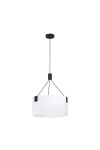 EGLO 39882 Függeszték E27 3x40W fekete/fehér Tortola