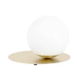 EGLO 39954 AsztaliE27 1x40Wcsiszréz/opál Arenales