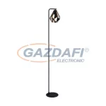   EGLO 43059 állólámpa E27 1x60W fekete/vörösréz Carlton4