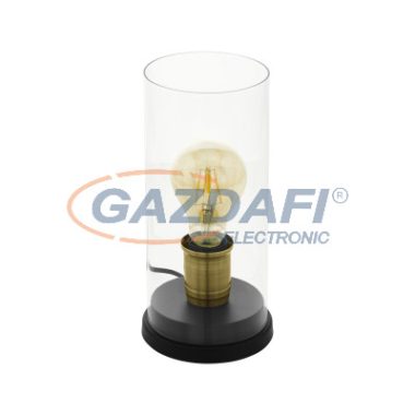 EGLO 43105 Asztali lámpa E27 60W fekete/bronz Smyrton