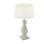 EGLO 43249 Asztali lámpa E27 1x60W fehér/beton Lapley