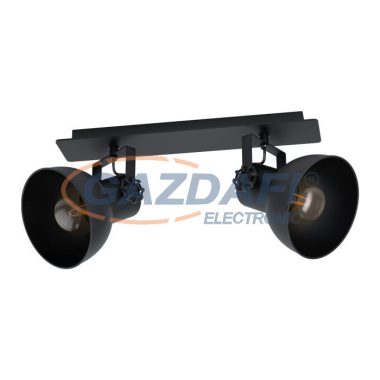 EGLO 43432 Fali/mennyezeti.E27 2x40W fekete Barnstaple