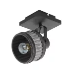 EGLO 43444 Fali/ mennyezeti lámpa E27 1x28W szürke Turrock