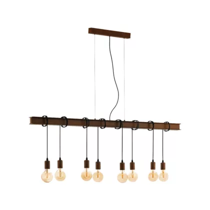 EGLO 43524 Függeszték E27 8x60W antik barna Townshend4