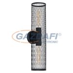   EGLO 43535 Fali/ mennyezeti lámpa E27 2x40W fekete Redcliffe