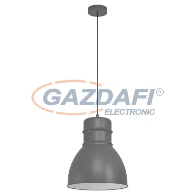 EGLO 43622 Függeszték E27 1x60W umbraszürke Ebury