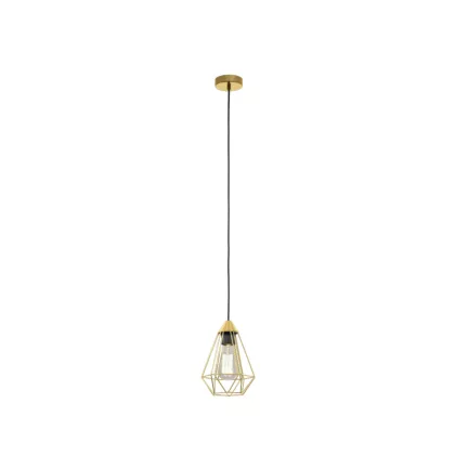 EGLO 43681 Függeszték.E27 1x60W 17,5cm csiszréz Tarbes