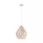 EGLO 49024 függeszték E27 60W barack Carlton-P