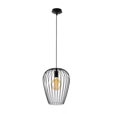 EGLO 49472 függeszték E27 60W fekete Newtown
