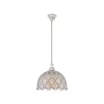 EGLO 49717 függeszték E27 60W antik-fehér Talbot
