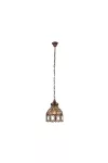 EGLO 49765 függeszték E27 60W 22cm vörösréz/színes Jadida