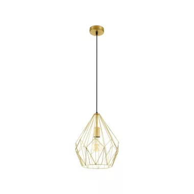 EGLO 49933 függeszték E27 1x60W arany Carlton