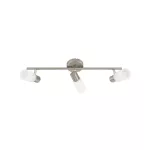 EGLO 75516 Egyenes E14 3x25W mnikkel/fehér ENEA3